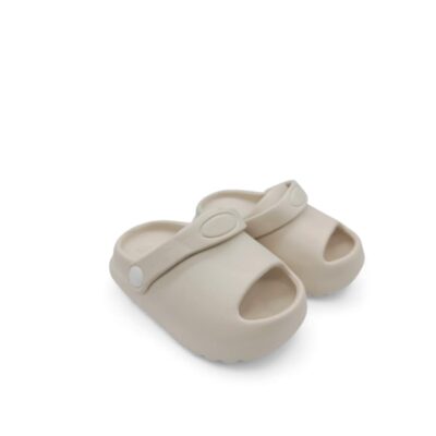 Jomix Shoes Παιδικές Παντόφλες Ανοιχτά Σαμπό Με Κράτημα Στη Φτέρνα Beige