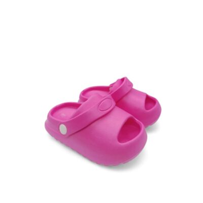 Jomix Shoes Παιδικές Παντόφλες Ανοιχτά Σαμπό Κορίτσι Με Κράτημα Στη Φτέρνα Fuxia