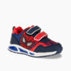 Παιδικό Αθλητικό Sneaker Spiderman με Φωτάκια για Αγόρι Navy/Red