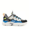 Fila Εφηβικά Αθλητικά Ανατομικά Παπούτσια Running Memory Spinel 3 L White/Blue
