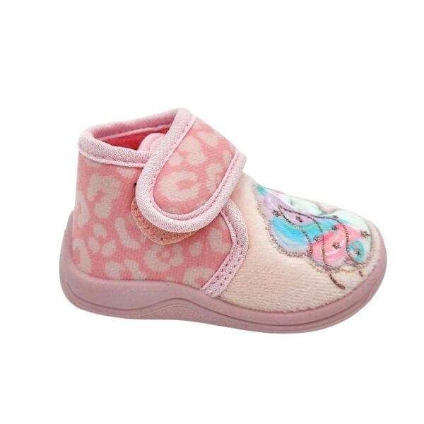 Giardino D'Oro Παιδικές Παντόφλες Μποτάκια για Κορίτσι Μονόκερος Pink