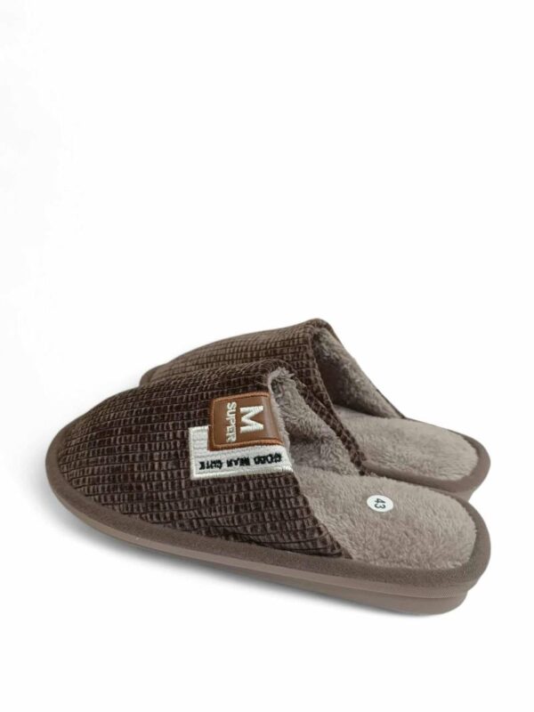 Sesamall Χειμερινές Ανδρικές Παντόφλες Brown