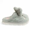 Γυναικείες/Εφηβικές Χειμερινές Παντόφλες Οικολογική Γούνα σόλα Phylon Κουνελάκι Grey