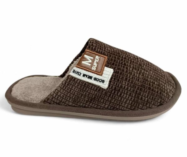 Sesamall Χειμερινές Ανδρικές Παντόφλες Brown