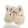 Γυναικείες/Εφηβικές Χειμερινές Παντόφλες Οικολογική Γούνα σόλα Phylon Κουνελάκι Beige