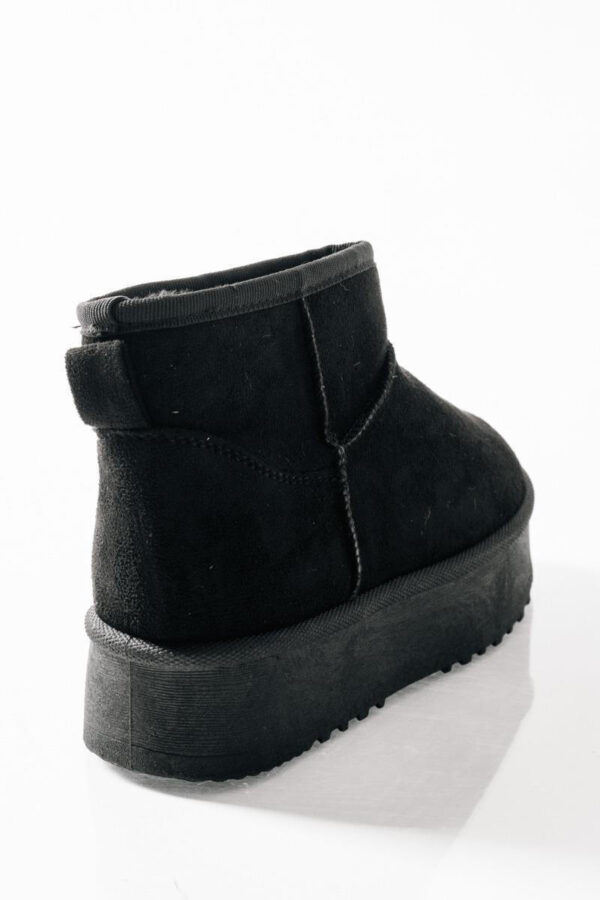 Παιδικά Μποτάκια Κορίτσι Με Γούνα Τύπου Ugg Black