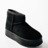 Παιδικά Μποτάκια Κορίτσι Με Γούνα Τύπου Ugg Black