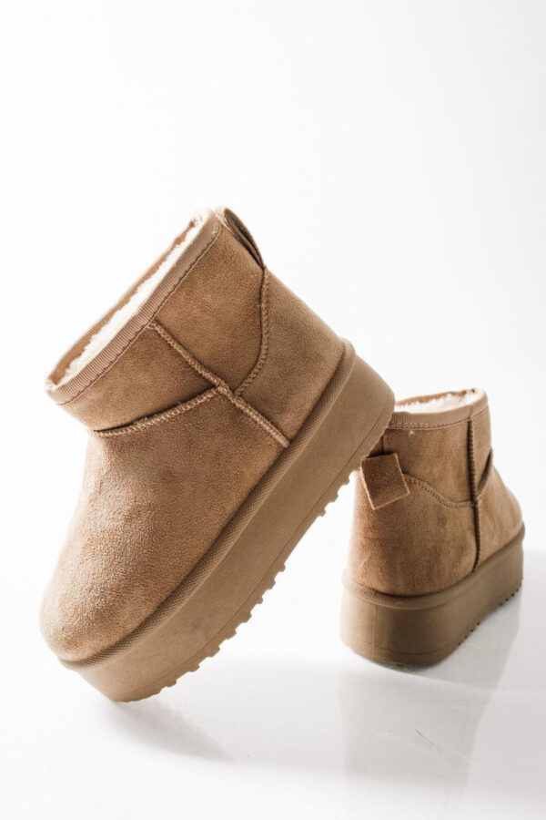 Παιδικά Μποτάκια Κορίτσι Με Γούνα Τύπου Ugg Pouro