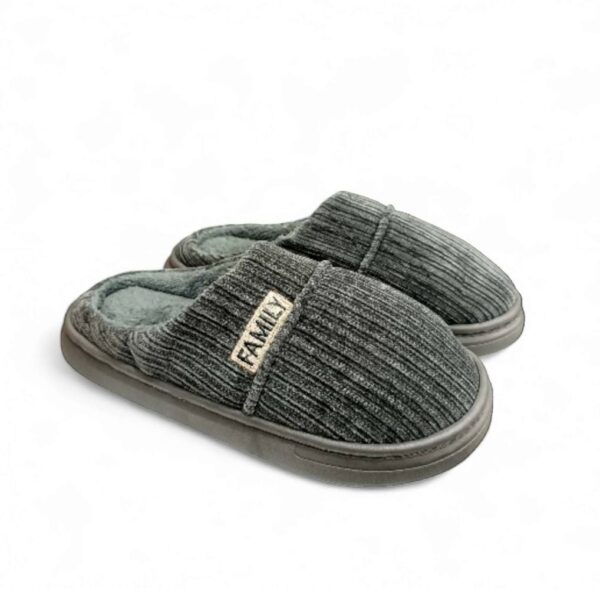 Sesamall Χειμερινές Ανδρικές Παντόφλες Grey