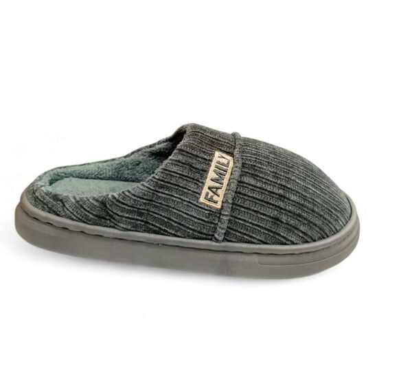 Sesamall Χειμερινές Ανδρικές Παντόφλες Grey