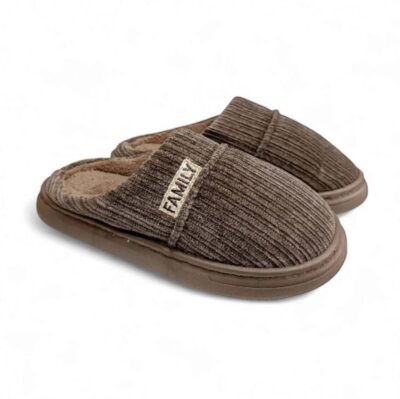 Sesamall Χειμερινές Ανδρικές Παντόφλες Brown