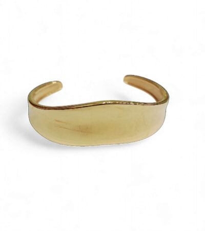 Γυναικείο Βραχιόλι Χειροπέδα από Ανoξείδωτο Ατσάλι Επιχρυσωμένο 24Κ SD0091