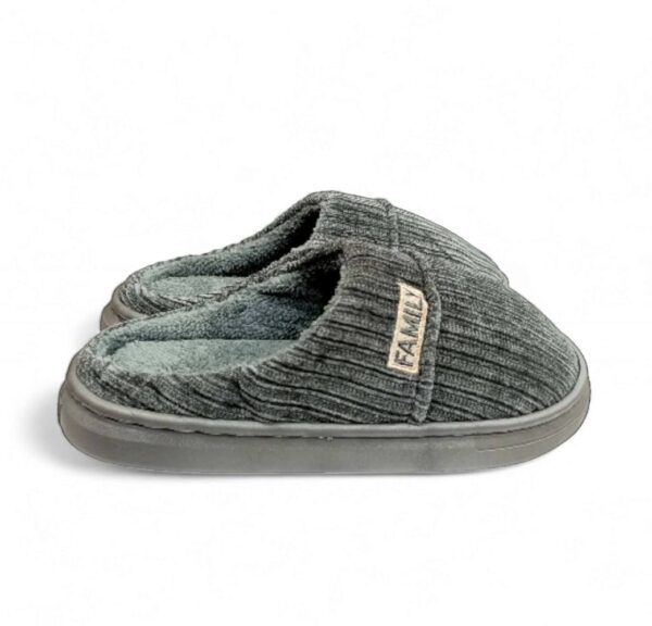 Sesamall Χειμερινές Ανδρικές Παντόφλες Grey