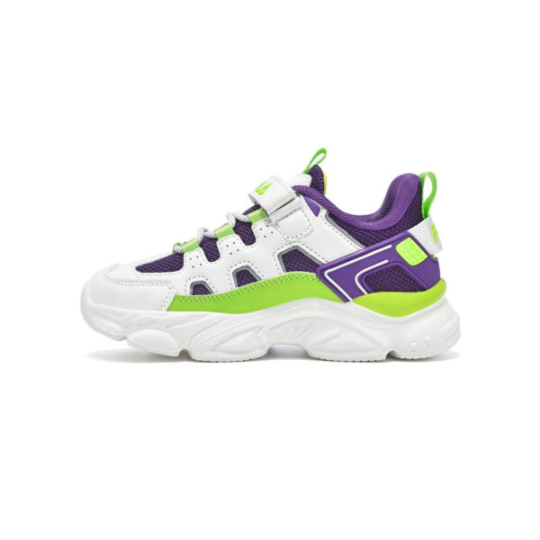 Fila Βρεφικά/Παιδικά Αθλητικά Ανατομικά Sneakers Memory Spinel 3 V White/Purple/Green