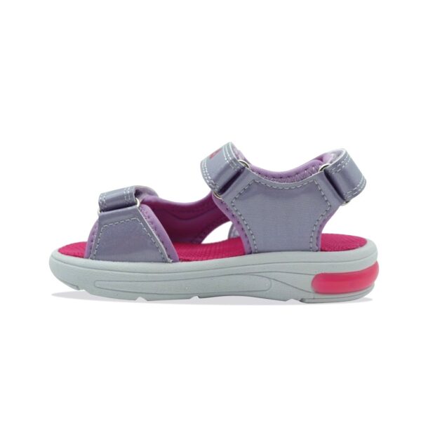 Fila Παιδικά Αθλητικά Πέδιλα Κορίτσι Με Φωτάκια Mermaid Purple