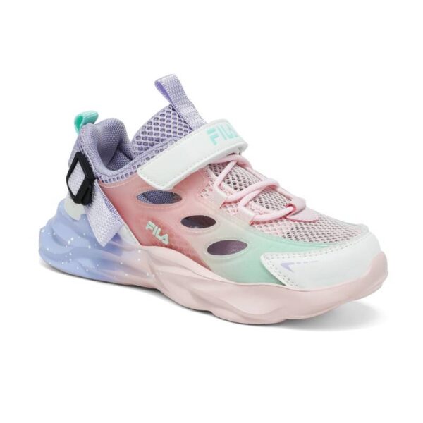 Fila Παιδικά Αθλητικά Ανατομικά Παπουτσοπέδιλα Memory Wave V Purple/Pink