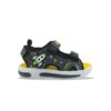 Fila Παιδικά Αθλητικά Πέδιλα Αγόρι Με Φωτάκια Rocket Grey/Yellow