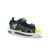 Fila Παιδικά Αθλητικά Πέδιλα Αγόρι Με Φωτάκια Rocket Grey/Yellow