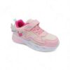 Παιδικά Αθλητικά Sneakers Φωτάκια με Φτερό και Καρδιά Pink