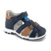 Zak Shoes Παιδικά Βρεφικά Ανατομικά Πέδιλα Αγόρι Μπλε/Ταμπά