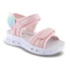 Zak Shoes Παιδικά Αθλητικά Ανατομικά Πέδιλα Με Φωτάκια και Φτερά Πήγασου Pink