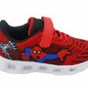 Παιδικό Αθλητικό Sneaker Spiderman με Φωτάκια για Αγόρι Red/Black