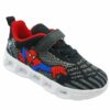 Παιδικό Αθλητικό Sneaker Spiderman με Φωτάκια για Αγόρι Black/White