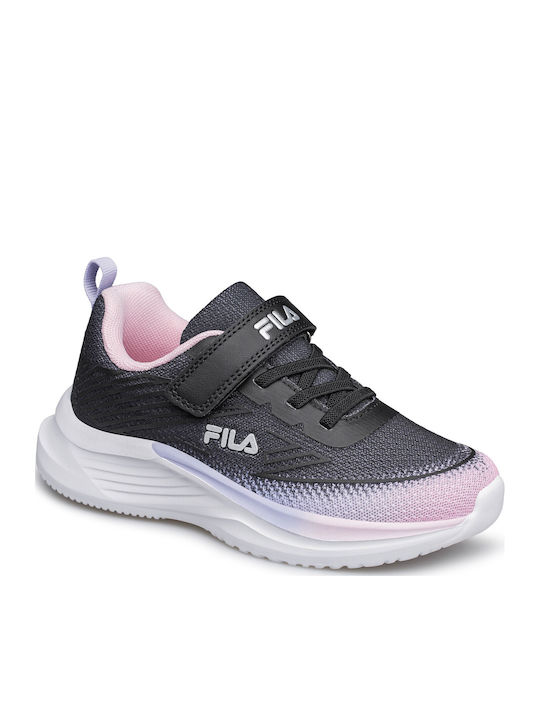 Fila Memory Swype Nanobionic Παιδικά Αθλητικά Παπούτσια Running Black/Purple
