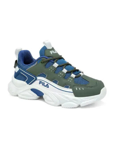 Fila Εφηβικά Αθλητικά Ανατομικά Παπούτσια Running Memory Spinel 3 L Navy/Green