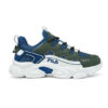 Fila Εφηβικά Αθλητικά Ανατομικά Παπούτσια Running Memory Spinel 3 L Navy/Green
