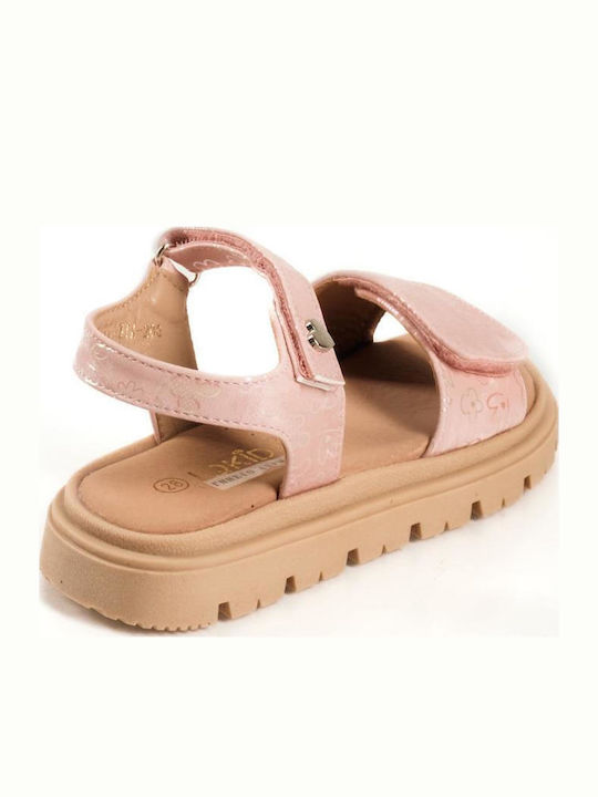 IQ Kids Παιδικά Ανατομικά Πέδιλα Κορίτσι Minnie και καρδιά Pink
