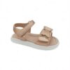 Zak Shoes Παιδικά Βρεφικά Ανατομικά Πέδιλα με Ουρά Γοργόνας και Strass Bronze