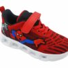 Παιδικό Αθλητικό Sneaker Spiderman με Φωτάκια για Αγόρι Red/Black