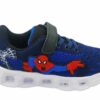 Παιδικό Αθλητικό Sneaker Spiderman με Φωτάκια για Αγόρι Blue
