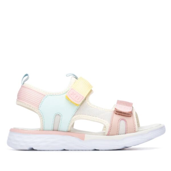 Xti Παιδικά Αθλητικά Πέδιλα Κορίτσι Beige/Multi