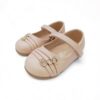 Zak Shoes Βρεφικές/Παιδικές Ανατομικές Μπαλαρίνες Strass Charms Nude
