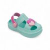 Jomix Shoes Παιδικές Παντόφλες Σαμπό Θαλάσσης Με Κράτημα Στη Φτέρνα Βεραμάν Καρδούλες (ΜΕΓΑΛΗ ΦΟΡΜΑ)