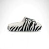 Sesamall Γυναικείες Καλοκαιρινές Παντόφλες Zebra White