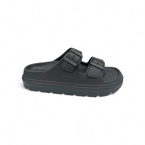 Sesamall Γυναικείες Καλοκαιρινές Παντόφλες Black