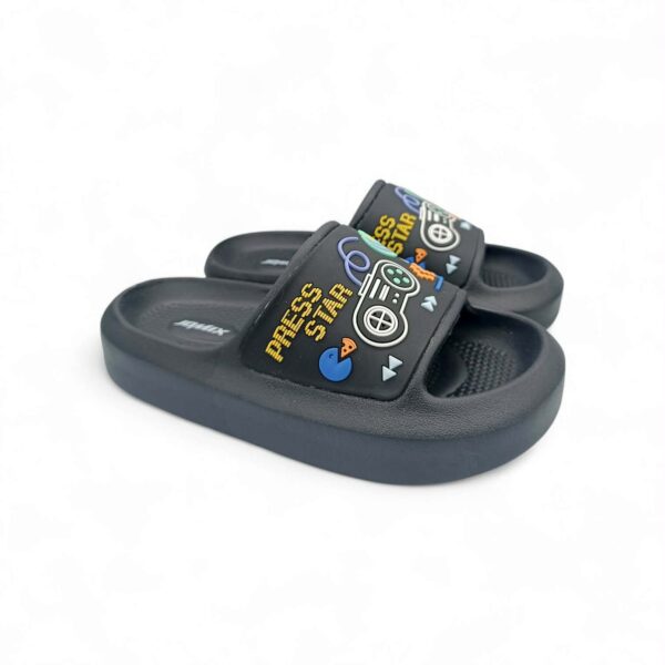 Jomix Shoes Παιδικές Σαγιονάρες Slide Αγόρι Playstation Black (ΜΕΓΑΛΗ ΦΟΡΜΑ)