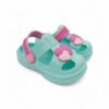 Jomix Shoes Παιδικές Παντόφλες Σαμπό Θαλάσσης Με Κράτημα Στη Φτέρνα Βεραμάν Καρδούλες (ΜΕΓΑΛΗ ΦΟΡΜΑ)