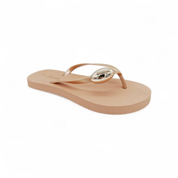 Jomix Σαγιονάρες Γυναικείες Flip Flop Bronze