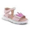Zak Shoes Παιδικό Ανατομικό Πέδιλο Κορίτσι με Στέμμα Pink