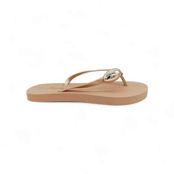 Jomix Σαγιονάρες Γυναικείες Flip Flop Bronze