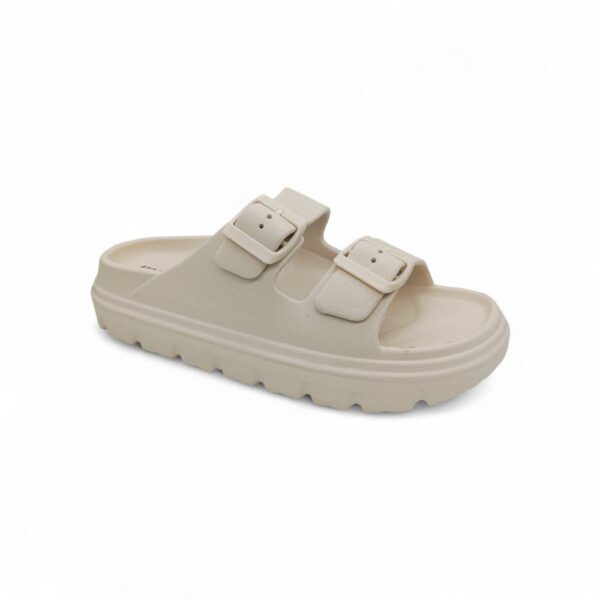 Sesamall Γυναικείες Καλοκαιρινές Παντόφλες Beige