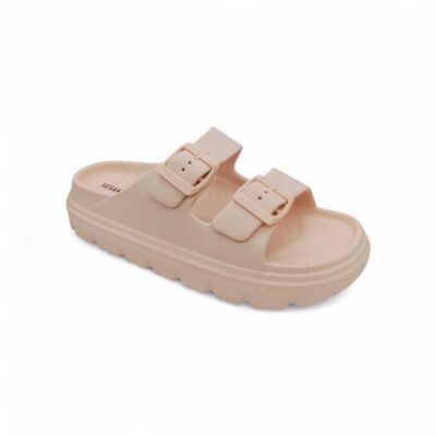 Sesamall Γυναικείες Καλοκαιρινές Παντόφλες Pink