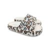 Sesamall Γυναικείες Καλοκαιρινές Παντόφλες Leopar White