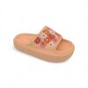 Jomix Shoes Παιδικές Σαγιονάρες Slide Κορίτσι Λουλούδια Σομόν (ΜΕΓΑΛΗ ΦΟΡΜΑ)
