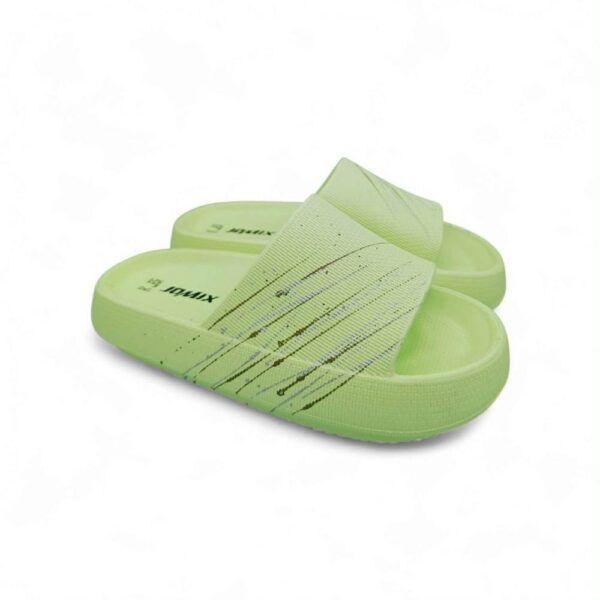 Jomix Γυναικείες Καλοκαιρινές Παντόφλες Fluo Green