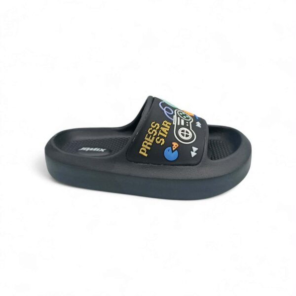 Jomix Shoes Παιδικές Σαγιονάρες Slide Αγόρι Playstation Black (ΜΕΓΑΛΗ ΦΟΡΜΑ)